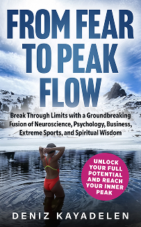 Das Cover von Deniz Kayadelens Buch "From Fear to Peak Flow"